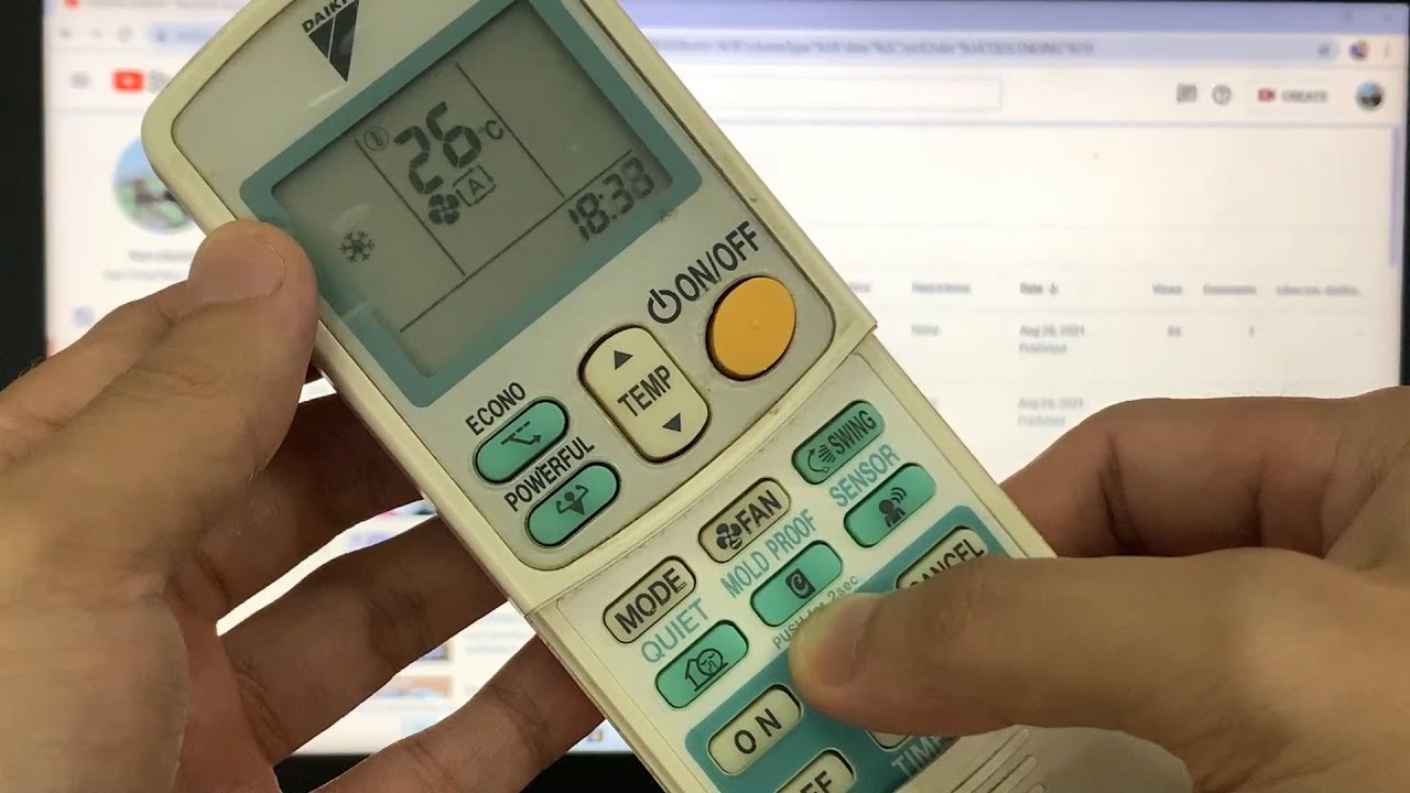 How To Set Time On Daikin AC Remote Controller YouTube how-to-set-time-on-daikin-ac-remote-controller-youtube