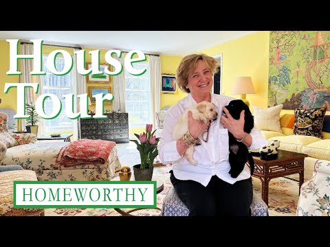 HOUSE TOUR: Inside Libby Cameron's Colorful Connecticut Home
