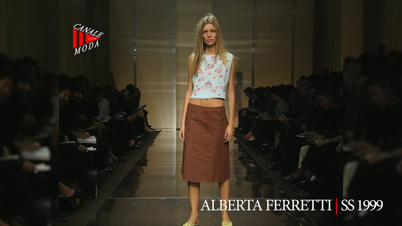 ALBERTA FERRETTI Spring Summer 1999 Milano - Canale Moda