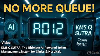 KMS Q SUTRA : The Ultimate AI-Powered Token Management System for Clinics & Hospitals 🏥✨