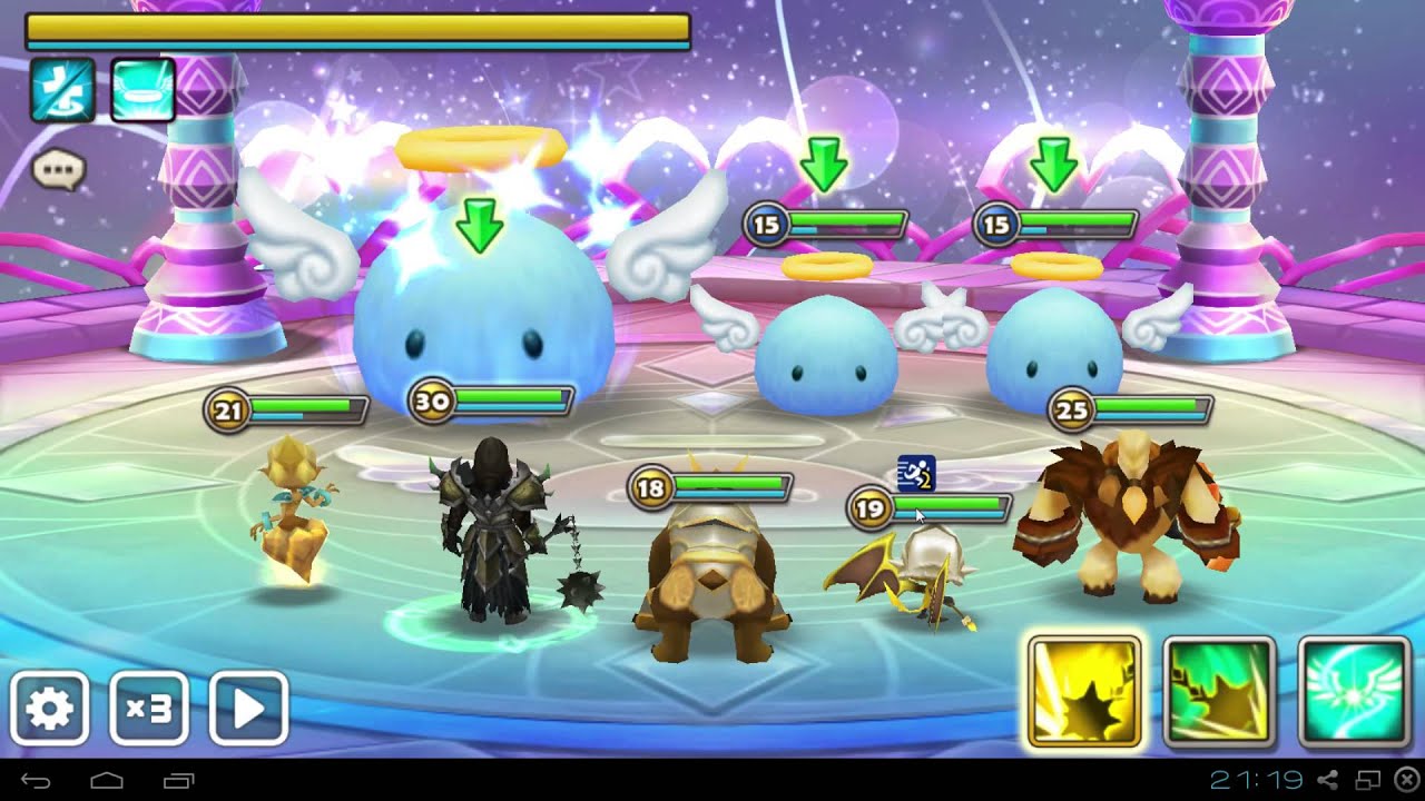 Summoners War - Blue angelmon garden B1