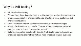Quick Tips  Why do A B Testing