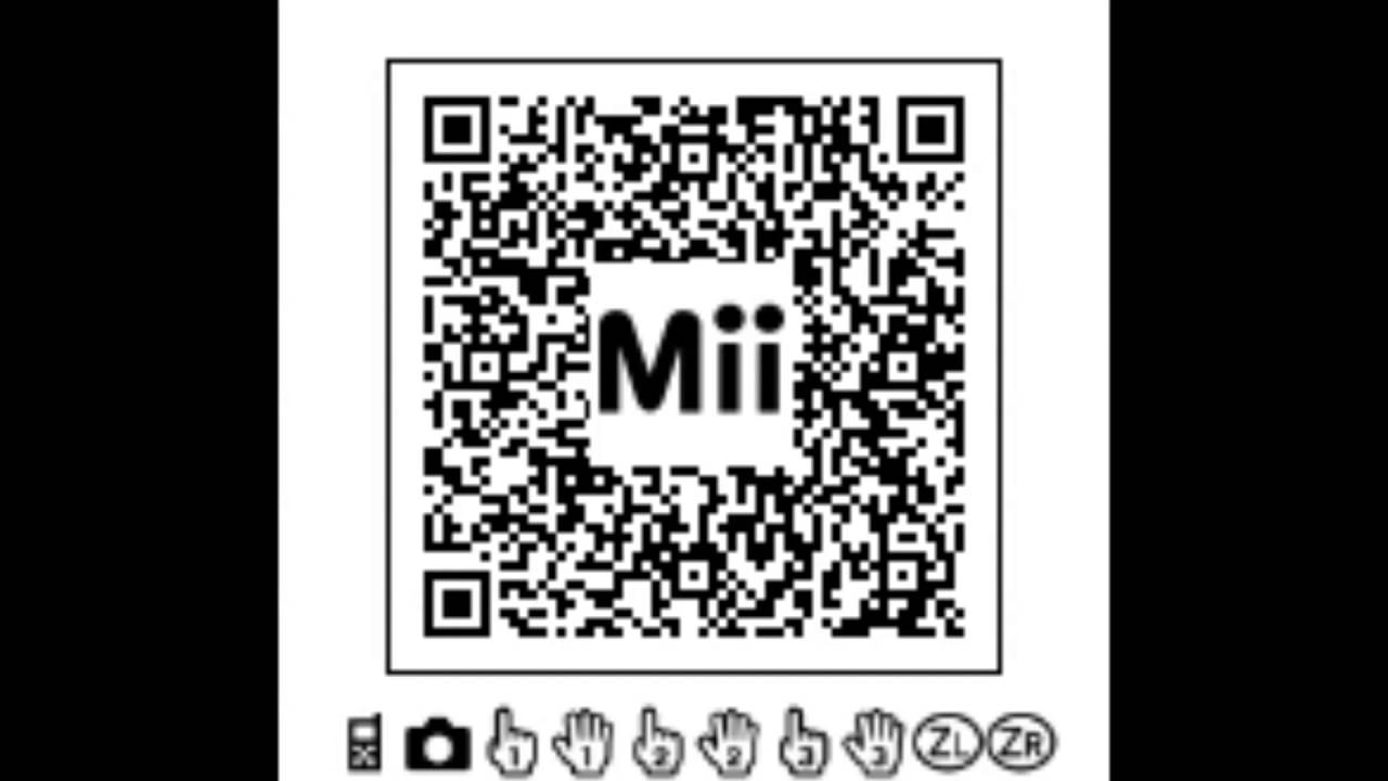 3DS / Wii U Hacked Mii QR Codes - YouTube.