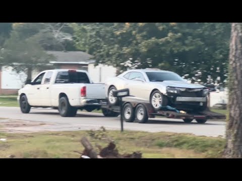Camaro going into surgery