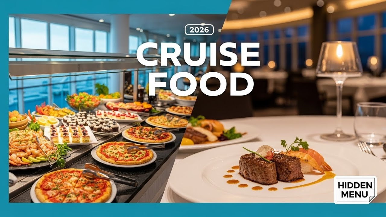 Ultimate Cruise Ship Food Tour 2026 Buffet, Specialty Dining and Hidden Menus