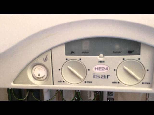 Ideal Isar HE 24 no hot water or heating - YouTube