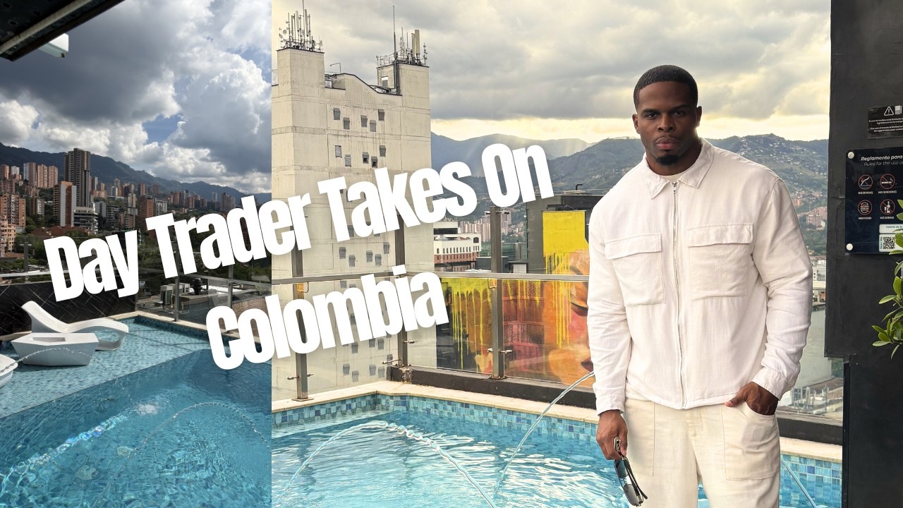 I made 62,000 day trading this month so I flew to Colombia