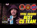 Tg is best cs team region ❓❤️| Aura gaming reaction on new total gaming eSports| tg x redbull?