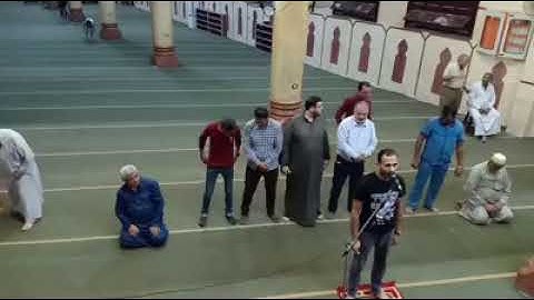 صلاة العشاء اليوم الأربعاء 2/10/2019بمسجد الفاروق بشربين سورة المنافقون