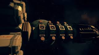 Spaceship Flyby - Colonisation Ship (HD & 60 FPS)
