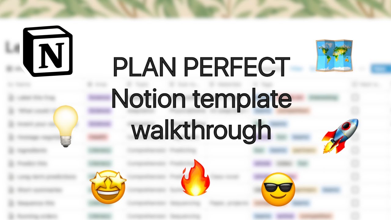 Plan Perfect walkthrough: Notion planning template for teachers