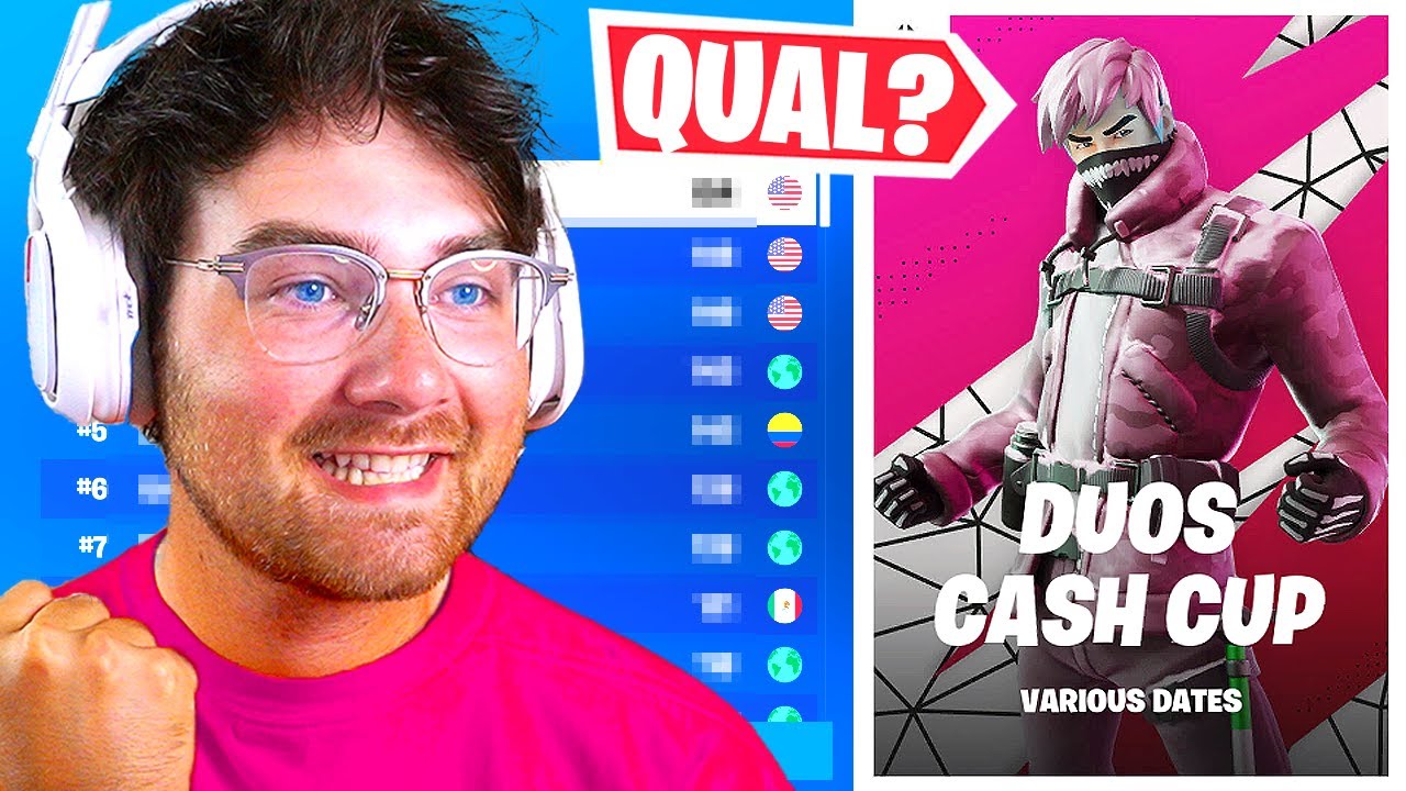 I Competed in the FIRST Duo CASH CUP of Season 4! (Fortnite Competitive ...