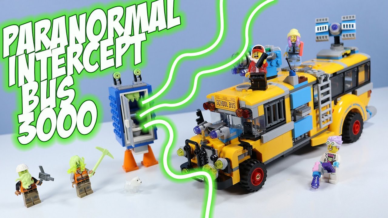 Hidden Side Paranormal Intercept Bus 3000 Speed Build YouTube