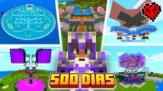 Sobreviví 500 DIAS en HARDCORE Bedrock PERFECTO