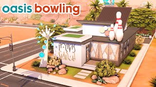 Oasis Bowling 🎳 | NO CC | The Sims 4 Speed Build