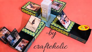 How To Make Drawer Explosion Box | DIY Explosion Box For Beginners | Handmade Explosion Box Ideas