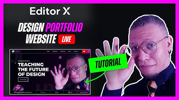 Editor X Tutorial | Portfolio Homepage | Daily Design Challenge [REPLAY]