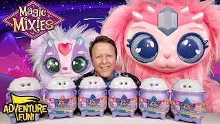 6 Magic Mixies “Color Surprise Magic” Cauldrons Exclusive Plush Mixies Adventure Fun Toy review!