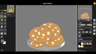 Tasty Pixel Art Cookie #shorts