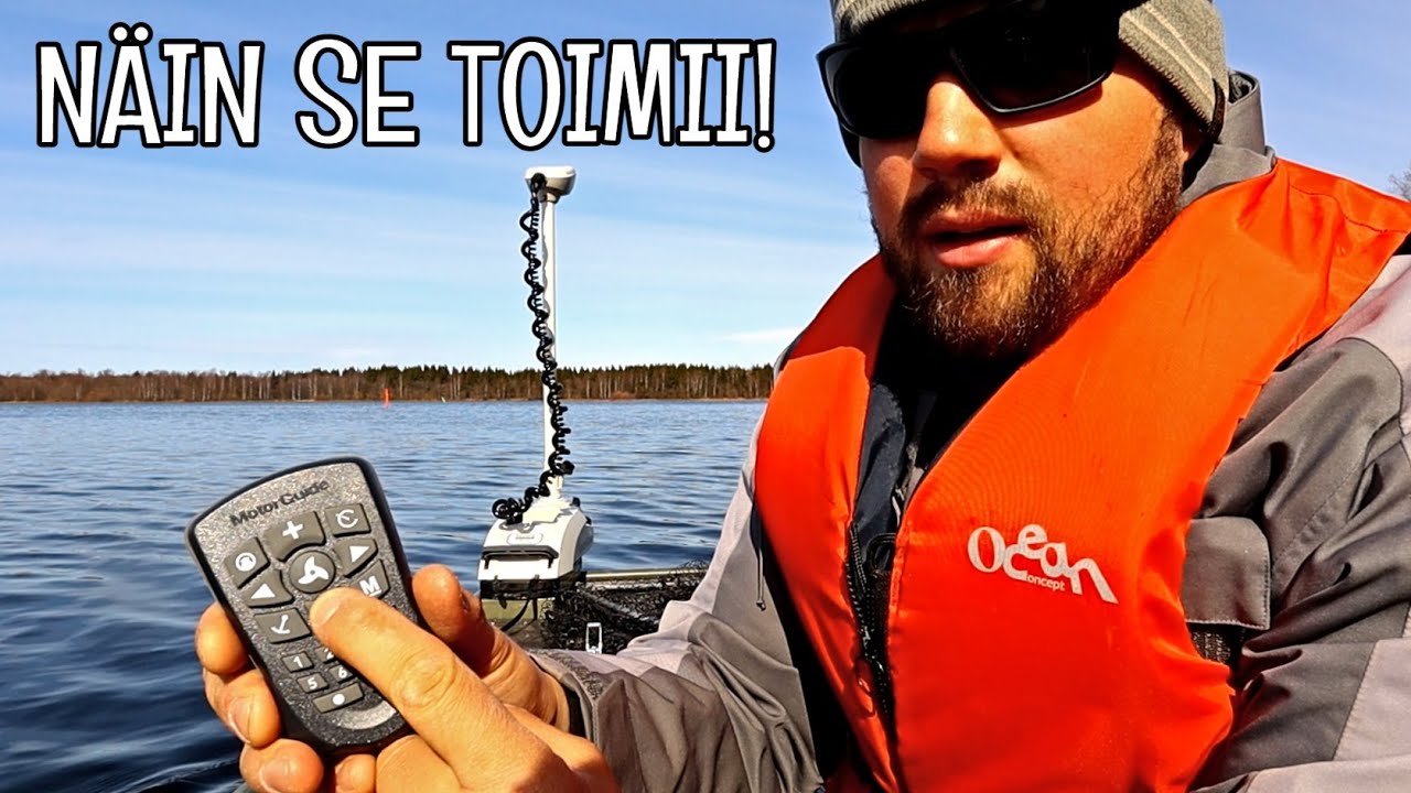 MotorGuide Xi3 -keulasähkömoottorin kalibrointia ja hauenkalastusta