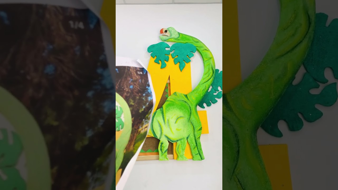 Dinosaur with numbers🦖🦕 