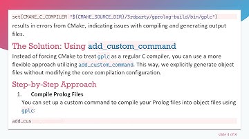 How to Build an Executable with a Custom Compiler from an External Project