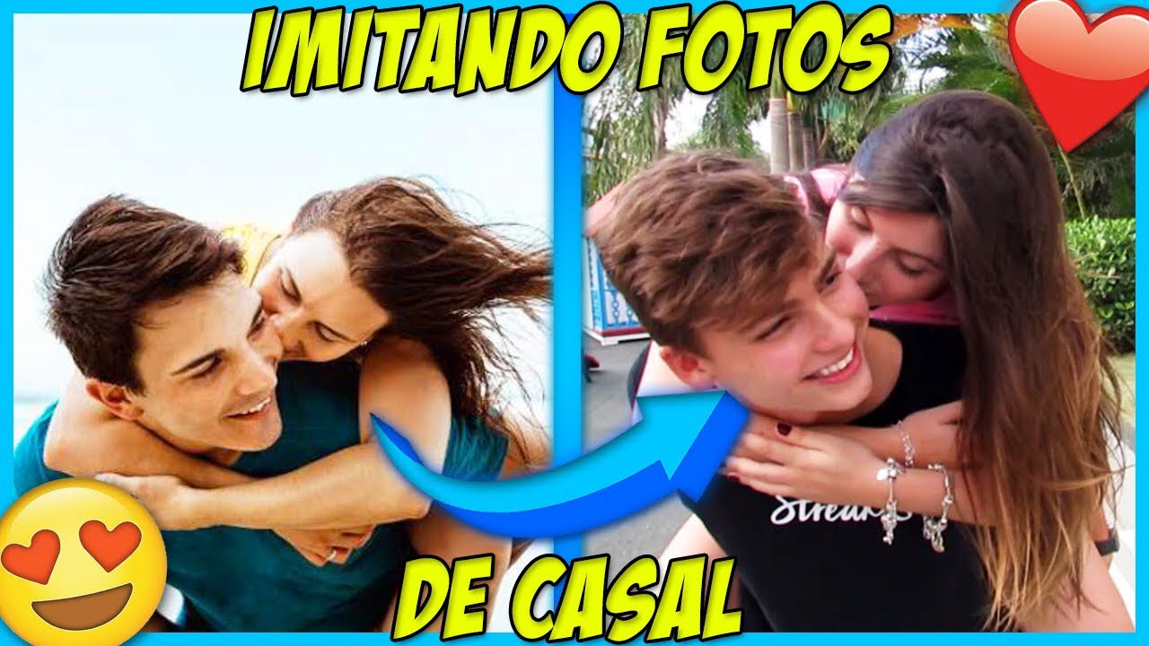 IMITANDO FOTOS DE CASAL! •Irmãos Scribel•