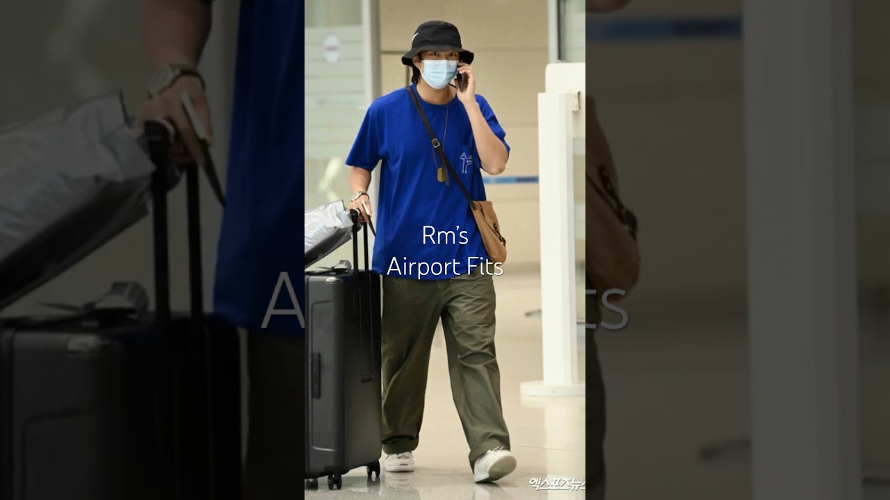 Namjoon’s Airport Fashion 
