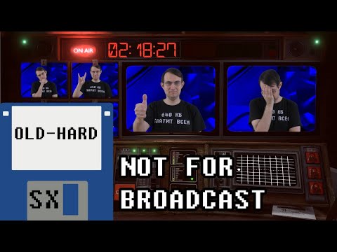 Видео: Обзор игры "Не для эфира" (Not for Broadcast) (Old-Hard SX)