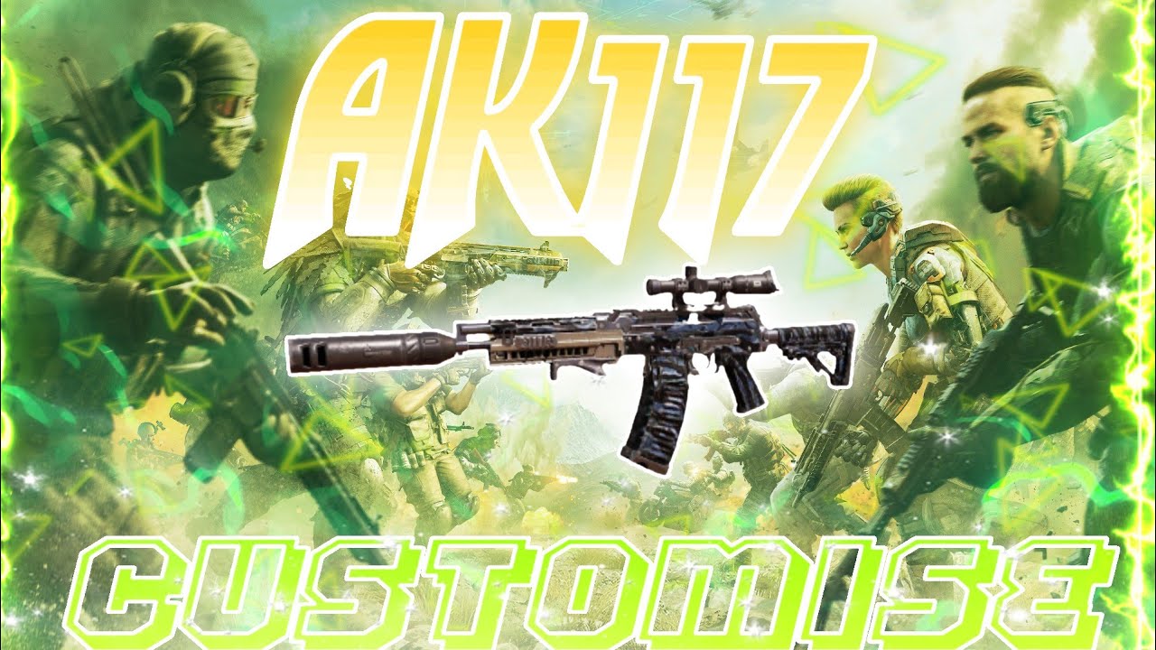 AK117 | customise | call of duty mobile | kills 32 - YouTube