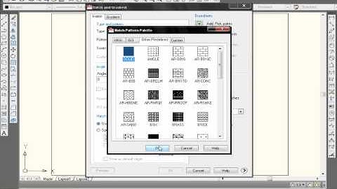 Fill with color in AutoCAD 2010