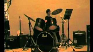 First drum solo