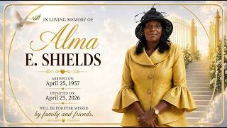 Burial Service for Alma Shields