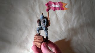 How to Carve a Wood Figure - The Fallen Squire