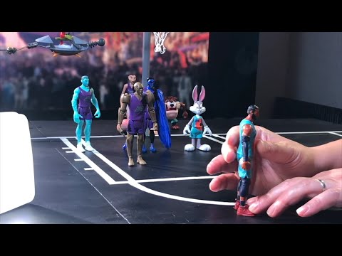 Stop Motion Behind the Scenes time-lapse from my Space Jam Basketball Trick Shot