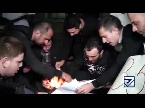 გიგა შუშანია - საპროტესტო აქცია პროპორციული სისტემის ჩაგდების გამო