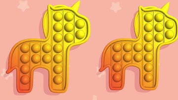 Realistic Pop It! Very Satisfying and relaxing ASMR slicing game