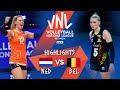 NED vs. BEL - Highlights Week 1 | Women's VNL 2021