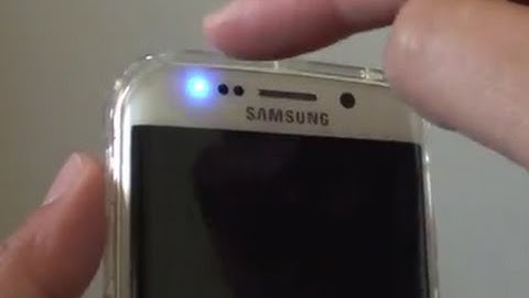 Samsung Galaxy S6 Edge: How to Enable / Disable LED Light