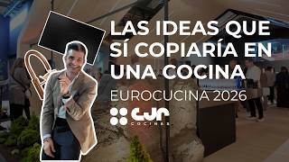 TENDENCIAS en DISEÑO de COCINAS 🤩 EuroCucina 2026 Milán Cocinas CJR
