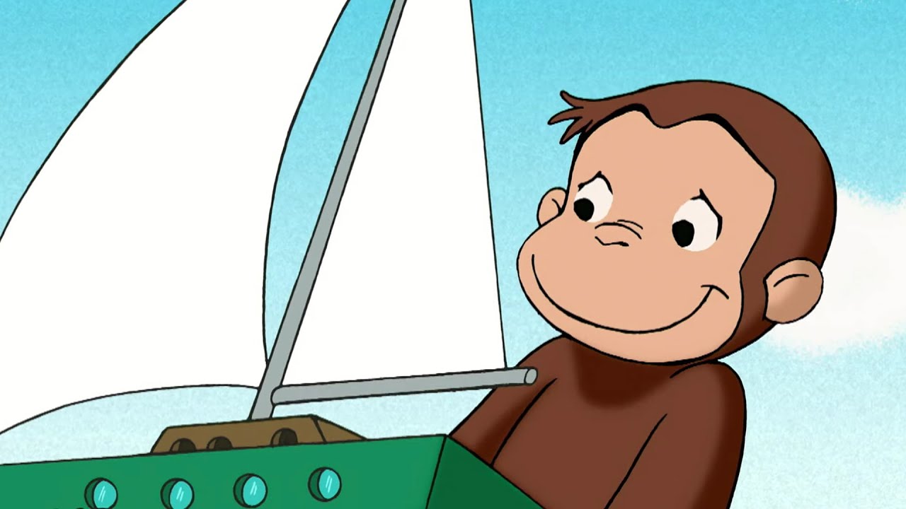 ⁣Georges le Petit Singe 🐵 George construit un bateau 🐵Saison 1  🐵 Dessins Animés