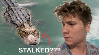 Fishing in GATOR INFESTED PONDS!!! (Stalked)