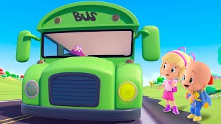 Los colores con las ruedas del bus y más | Canciones infantiles de Cleo y Cuquín