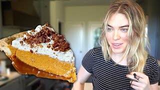 QTCinderella Bakes Viral Milk Bar Pumpkin Pie