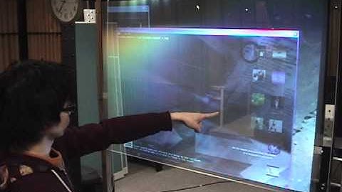 Vision-based Gesture Interaction with Wall-sized Display