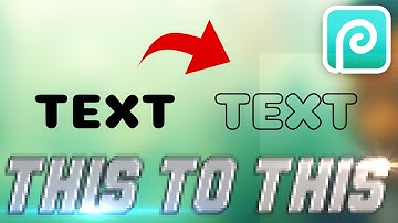 How To Make Outline Text Quickly IN Photopea