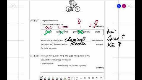 GCSE Physics Energy Questions Walkthrough (Foundation Tier)