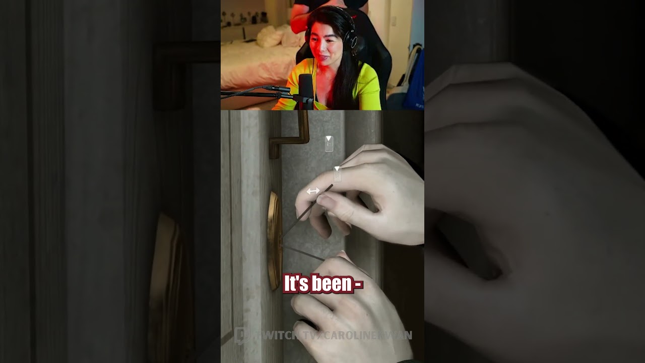 and she never did it