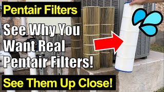 💦Pool Help 30 ● Why You Want REAL ✅ Pentair Filter Cartridges and NOT Knock Offs