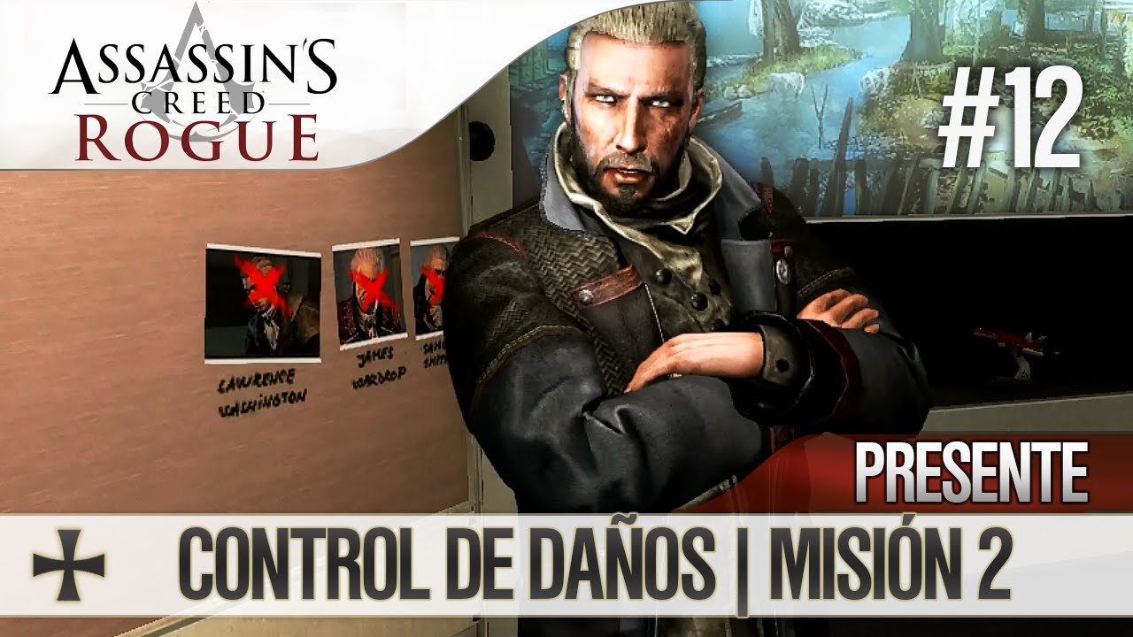 asesinos internacionales Assassin’s Creed Rogue | Guía Español Walkthrough | Presente Abstergo | Control de daños |2|
